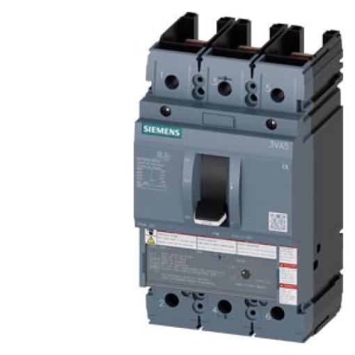 circuit breaker 3VA5 UL frame 250 breaking capacity class  C 100kA  480 V 3