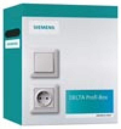 DELTA PROFIBOX with 100 socket outlet inserts and 100 bezels with increased t