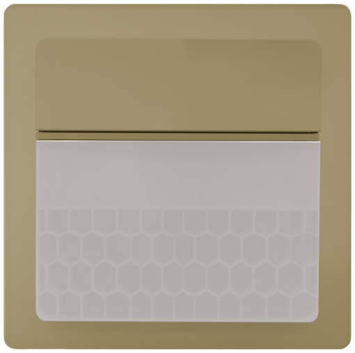 Style motion detector adapter frame malt gold
