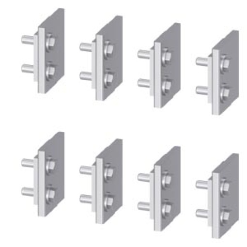 Blades Spare part for cradle guide frame rear walls with with rear horizon