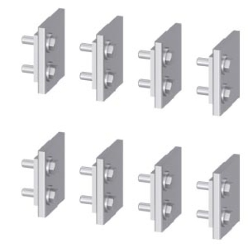 Blades Spare part for cradle guide frame rear walls with with rear horizon
