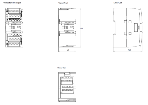 SIMATIC S71200 SM 1231 AI 8x13 bit