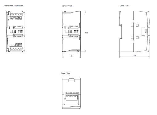 SIMATIC S71200 SM 1231 AI 4x16 bit