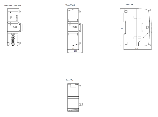 SIMATIC S71200 CM 1241 RS 232