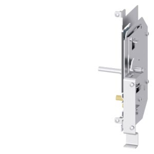 Locking mechanism to prevent opening of the control cabinet door in ON positi...