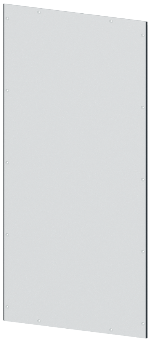 SIVACON, side panel  rear panel, Closed, IP55, H 2200 mm, W 1000 mm, RAL 7035