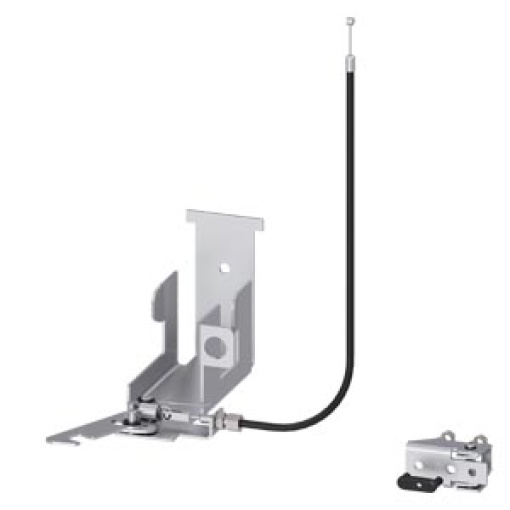 Locking mechanism against opening of the control cabinet door