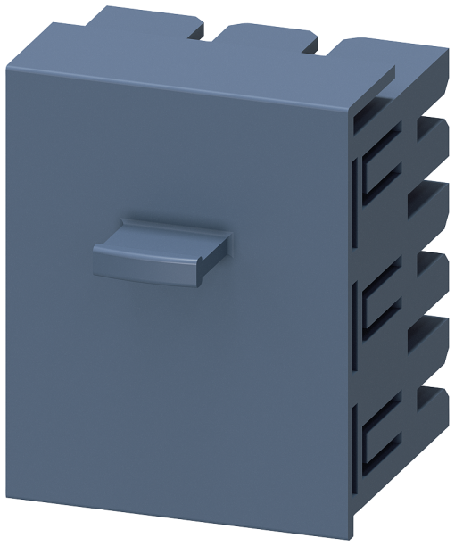 Broad extension connector for connection of 3-phase busbars 3RV2917 Wiring du...