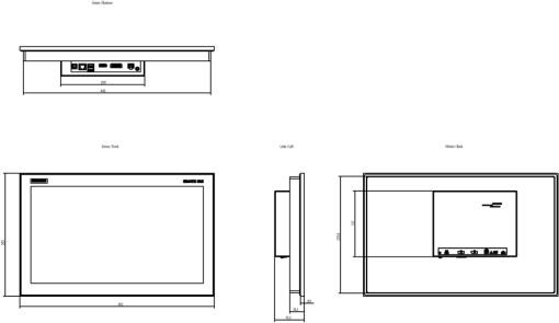 SIMATIC IPC IFP1900 19" multi-touch, extended