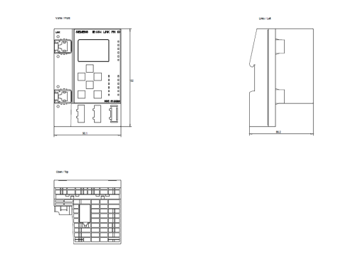 IEAS-i Link PN IO, gateway PROFINETAS-i acc. to AS-i specification V3.0