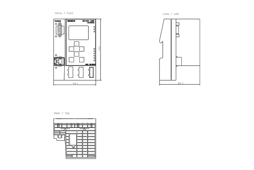 DPAS-i link advanced, gateway PROFIBUS DPAS-i with master profile M3