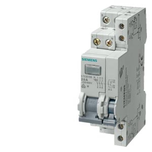 20A 3NO control switch 1 lamp 230V with auxiliary current switch 1NO  1NC