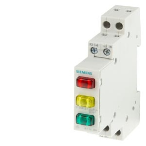 Traffic light signaling device 3 x LED, 230 V redyellowgreen