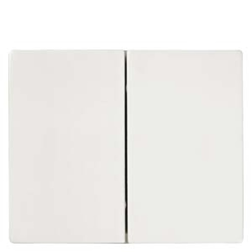 IRIS Rocker switch 2-fold polar white