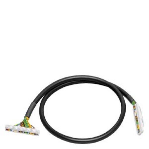 Round cable 50-pin assembled, unshielded 50-pin, 4 m