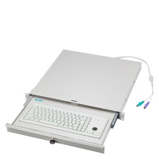 SIMATIC HMI PS2 withdrawable keyboard INT With trackball