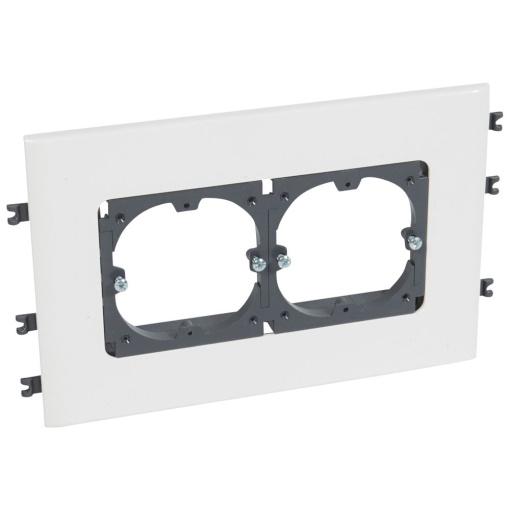 Quadro para montagem de aparelhagem de encastrar - duplo
