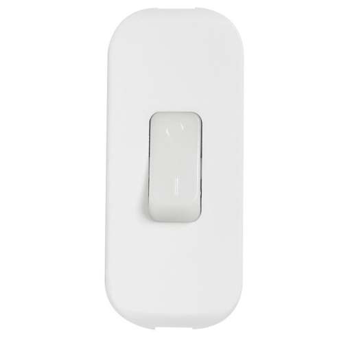 Interruptor de pera - 2P - 2 A - 250 V - Branco luminescente com tecla fluo