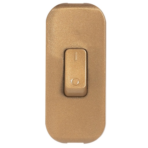 Interruptor de pera - 2P - 2 A - 250 V - Ouro Velho