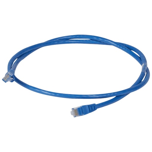 LCS3 - Cordões RJ 45 cat. 6 - UUTP impedância 100 Ω - PVC - azul - 1m