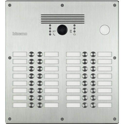 Posto Externo Inox Monobloco Linha 300 32 Botões
