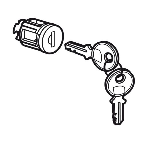 Canhões de chave para portas metalvidro XL³ - tipo 405 - fornecido com 2 chaves