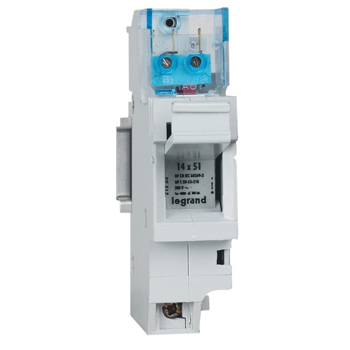 Corta-circuitos sec. SP 51 14x51 - 1P com microrruptor inversor 5A 250 V