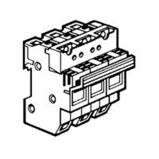 Corta-circuitos sec. SP 58 22x58 - 3P com microrruptor inversor 5A 250 V