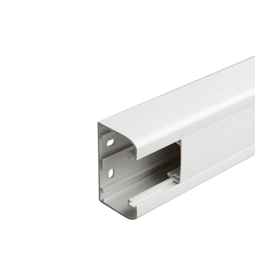 DLP - Calha de encaixe direto 80 x 50 - com 1 compartimento - com tampa 45mm