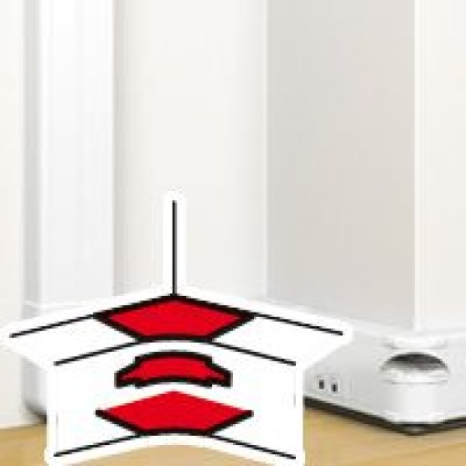 DLP - Ângulo interior variável - 80 a 100 - branco - para calha 130 x 50