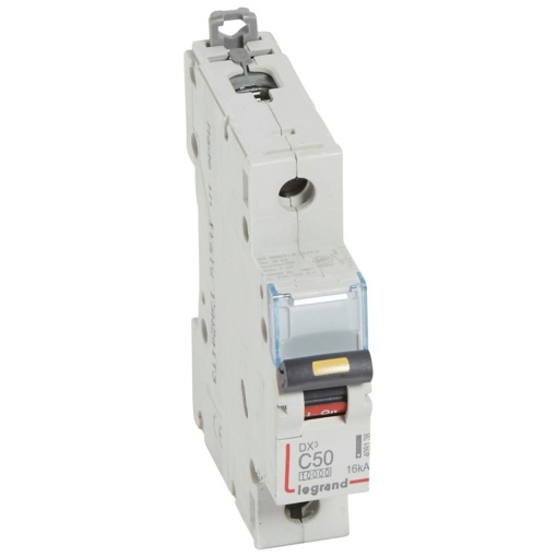 Disjuntores DX3 - 10000A16kA - 1P - 230400 V - 50A - curva C - 1 módulo