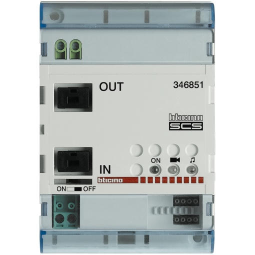 Módulo Expansão - 2 Fios - dimensão 4 módulos DIN