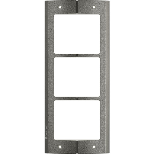 New Sfera - Quadro de acabamento - 3 módulos - Robur antivandalismo