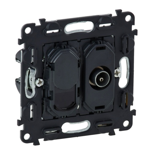 Valena Life - Tomada TV simples macho  RJ 45 Cat. 6 UTP 1 saída