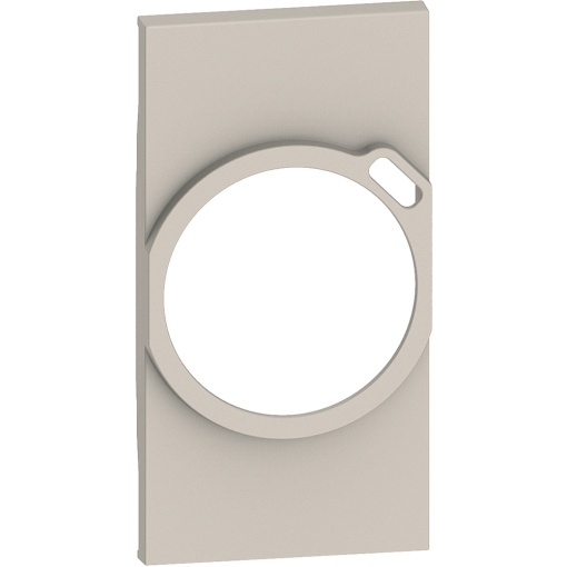 Living Now - Centro para tomada mista Schuko  USB - 2 módulos - Areia