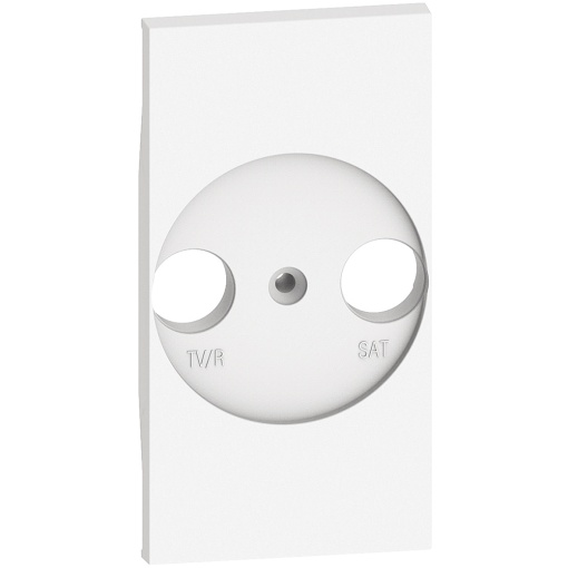 Living Now - Centro universal TVSAT - 2 módulos - Branco