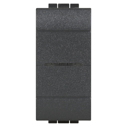 Livinglight with Netatmo - Comutador de escada conectado - Antracite, 1 módulo