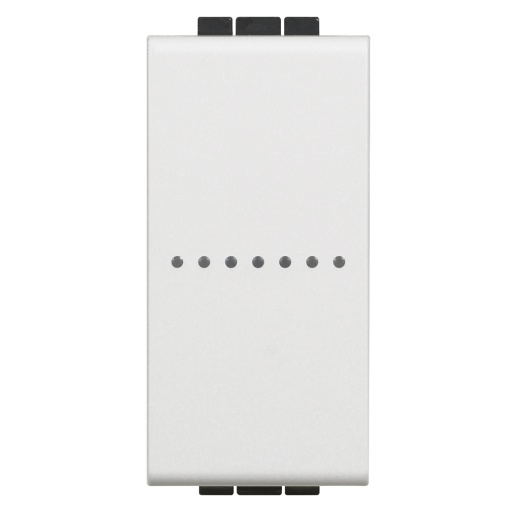 Livinglight with Netatmo - Comutador de escada conectado - Branco, 1 módulo