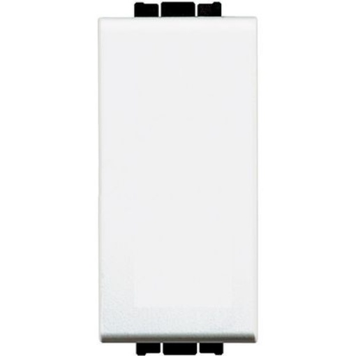 Livinglight - botão de pressão duplo 1P NA 10A branco