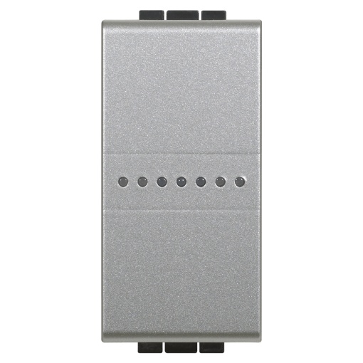 Livinglight with Netatmo - Comutador de escada conectado - Alumínio, 1 módulo