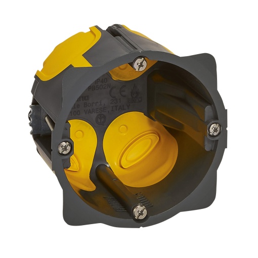 Caixa de encastrar, para paredes ocas - 2 módulos