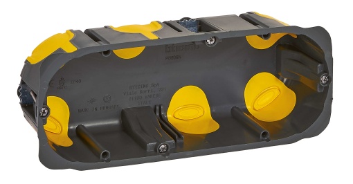 Caixa de encastrar, para paredes ocas - 67 módulos