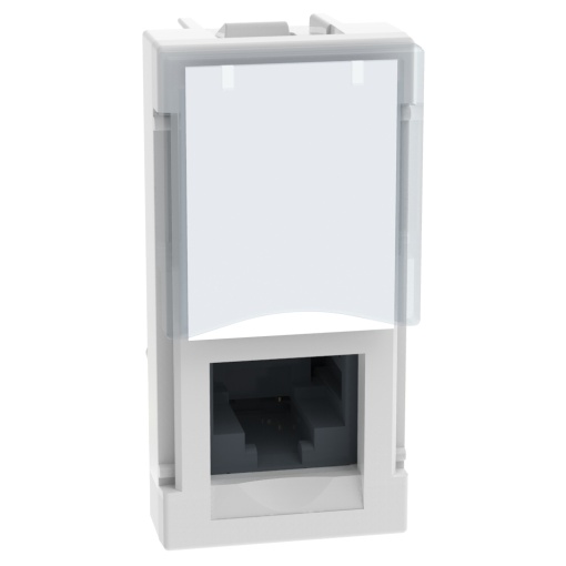 Light Now - Tomada RJ45 Cat.6A - STP - 1 módulo - White