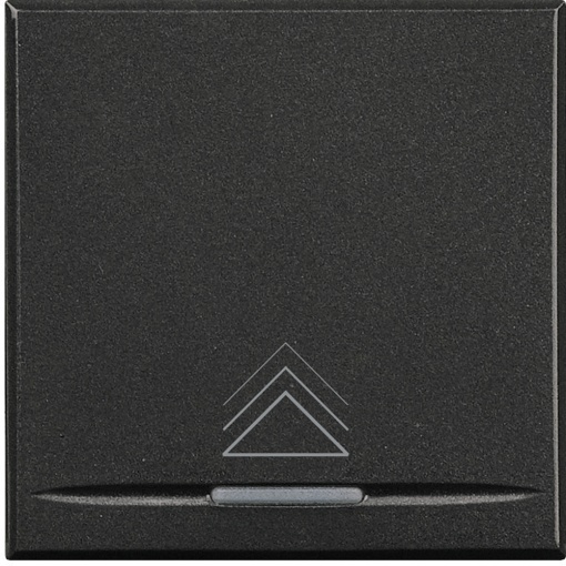 Tecla Axolute MyHOME - símbolo regulação GEN - 2 módulos - Antracite