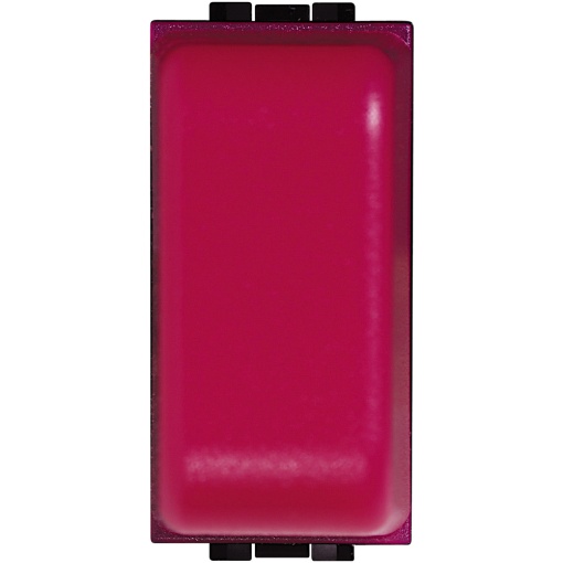 Livinglight - Sinalizador saliente exterior de porta - difusor Vermelho, 1 mód