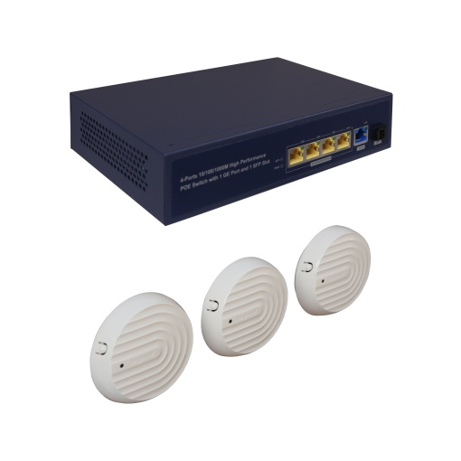 KIT POE GIGA.SWITCH3POE WAP