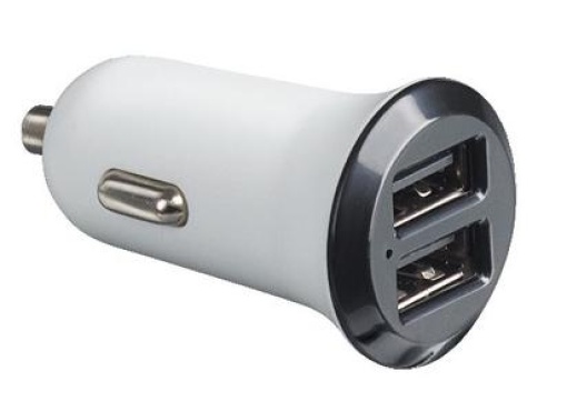 Ficha Adaptadora 2 x USB - para automóvel