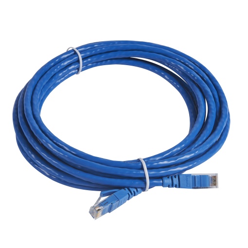 LCS3 - Cordões RJ 45 cat. 6 - UUTP impedância 100 Ω - PVC - azul - 5m