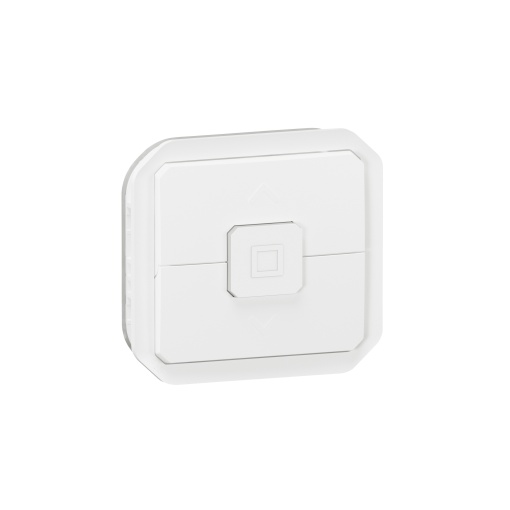 Plexo IP 55 componível - Interruptor duplo para estores, Branco