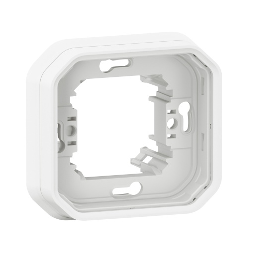 Plexo IP 55 componível - Quadro simples para montagem de encastrar, Branco